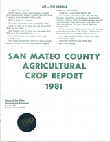 1981 crop report